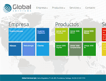 Tablet Screenshot of globalservices.cl